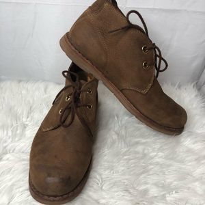 Timberland mens oxfords brown suede sz8.5 5602R